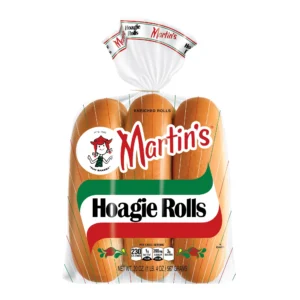 Martin's Hoagie Rolls contains 6 rolls.
